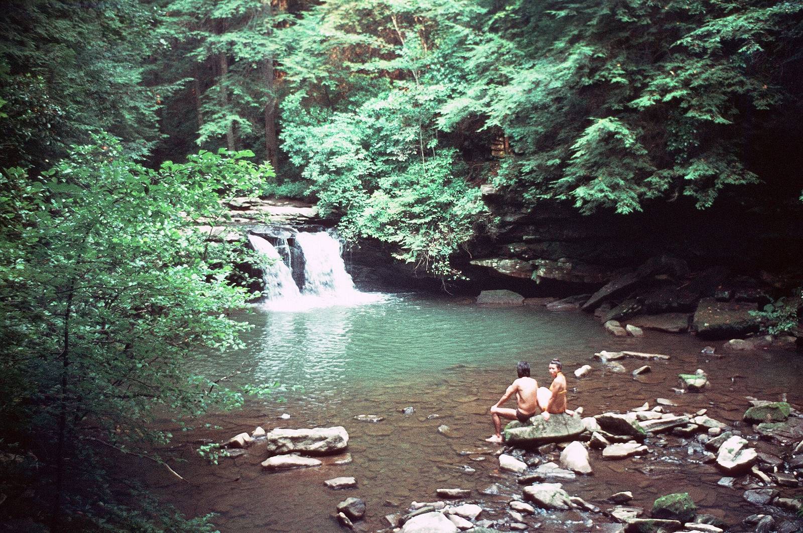 The Blue Hole on the Fiery Gizzard Trail near Tracy City