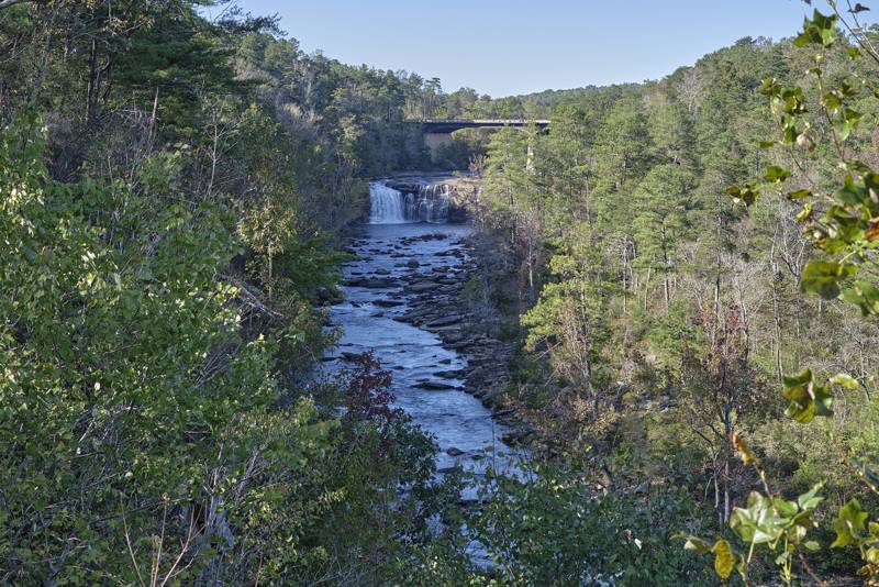 Little River Canyon from the Little River Falls overlook, Fort Payne, Alabama