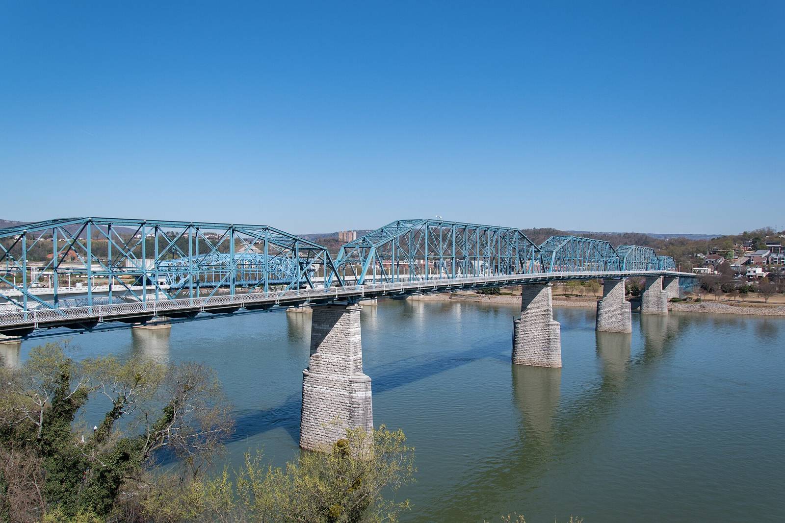 The Walnut Street Bridge over the Tennessee River, Chattanooga
